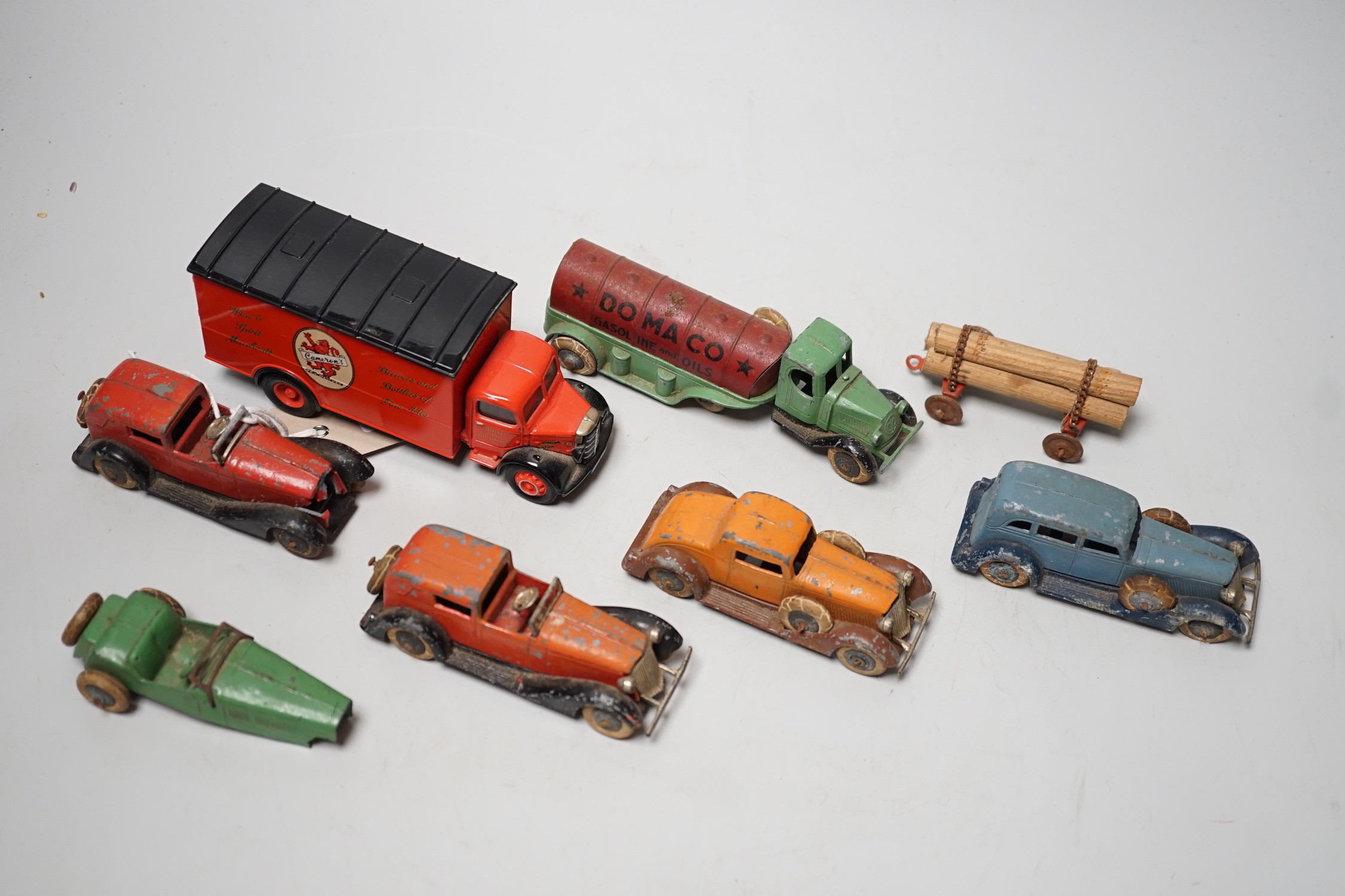 Five pre-war Tootsie toys and others